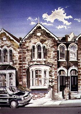 George Cragg''s Birthplace at Number 22, 1997 (w/c on paper) 