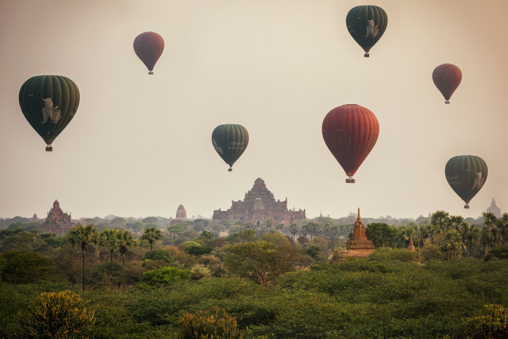 Balloons Over Bagan from Milton Louiz