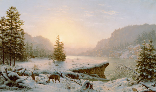 Winter Landscape from Mortimer L. Smith
