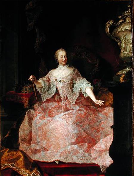 Empress Maria-Theresa (1717-80) from Mytens School