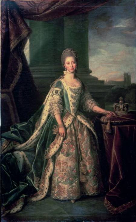 Portrait of Sophie Charlotte (1744-1818) from Nathaniel Dance Holland