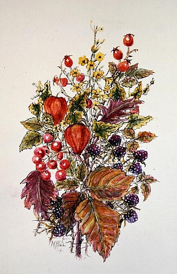 Autumn posy  from Nell  Hill
