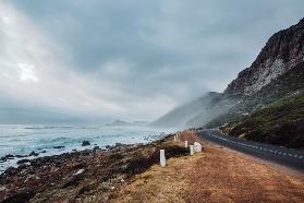 Misty Cliffs auf der Kap Halbinsel