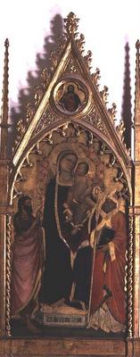 Madonna and Child with Saints (tempera on panel) from Niccolo di Pietro Gerini