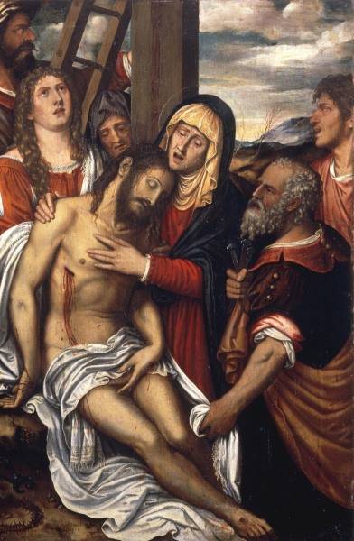 N.Frangipane / Lament.of Christ / 1593 from Niccolo Frangipane