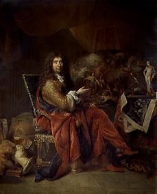 Charles Le Brun, first painter of the king from Nicolas de Largillière