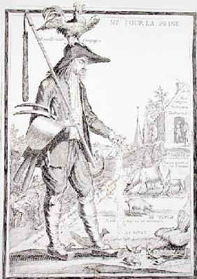 The Village Peasant, Born to Suffer, c.1780 (see also 101779)