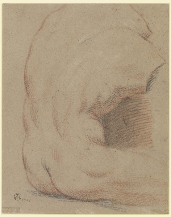 Rückenansicht eines männlichen Torso (Torso vom Belvedere) from Nicolas Lancret