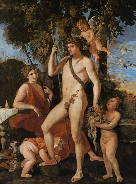 Bacchus / Dionysus from Nicolas Poussin