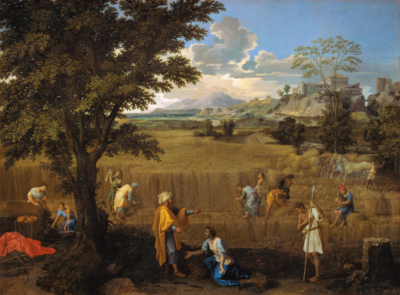 The summer (or: Ruth and Boos) from Nicolas Poussin