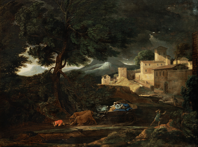 The Storm from Nicolas Poussin