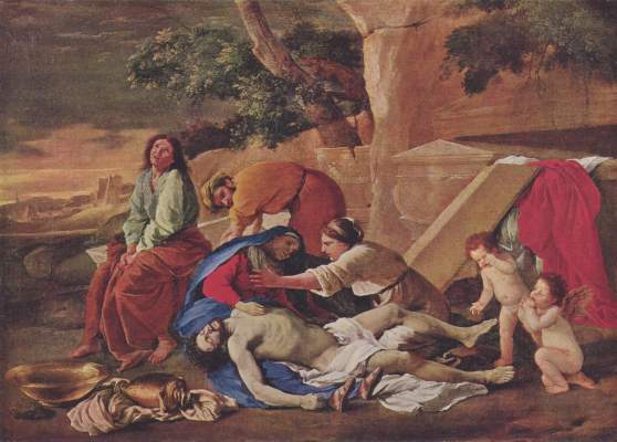 Beweinung Christi from Nicolas Poussin