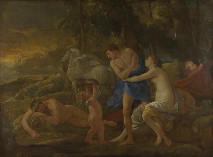 Cephalus and Aurora from Nicolas Poussin