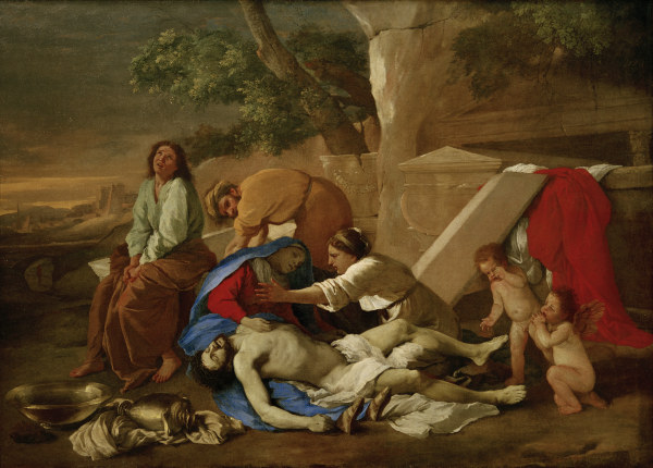 N.Poussin, Die Beweinung Christi from Nicolas Poussin