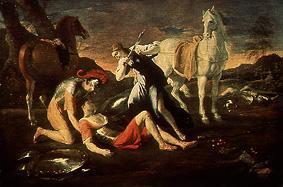 Tancred and Erminia. from Nicolas Poussin