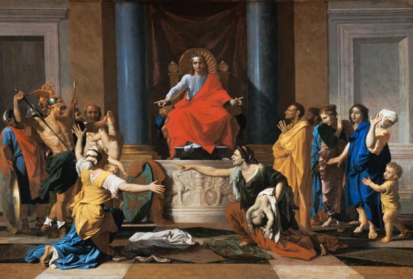 The Judgement of Solomon from Nicolas Poussin