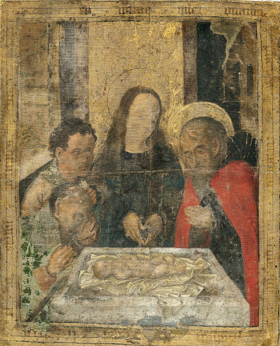 The Adoration of the Shepherds from Niederländischer Meister vom Ende des 15. Jahrhunderts