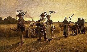 Homecoming of the harvest workers