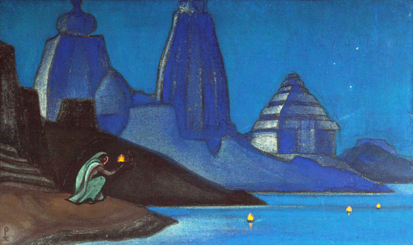 Flame of Happiness (Lights on the Ganges) from Nikolai Konstantinow. Roerich