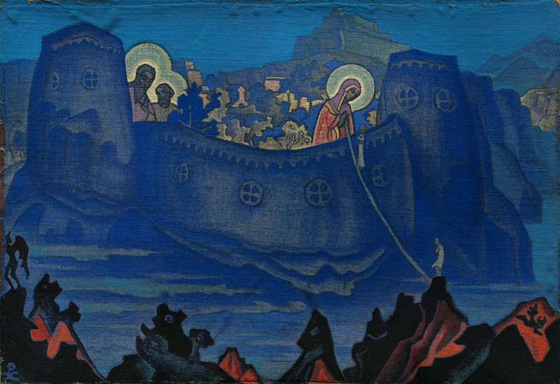 Madonna Laboris from Nikolai Konstantinow. Roerich