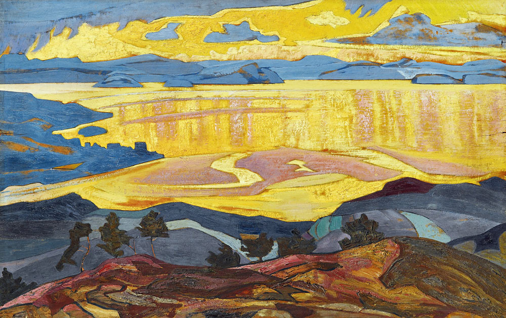 Before the Rain from Nikolai Konstantinow. Roerich