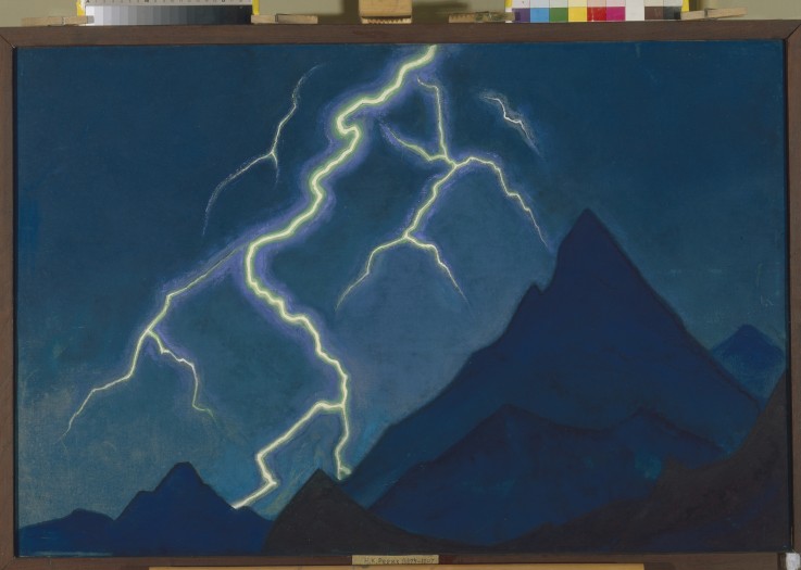 Call of the Heaven. Lightning from Nikolai Konstantinow. Roerich