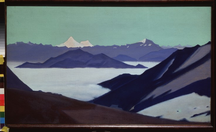 The Himalayas. Fog in the mountains from Nikolai Konstantinow. Roerich