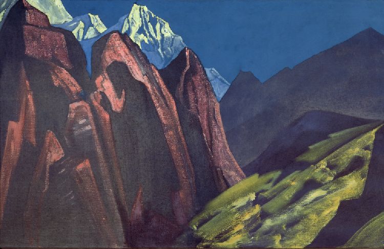 Der Schatten des Meisters (Tibet) from Nikolai Konstantinow. Roerich