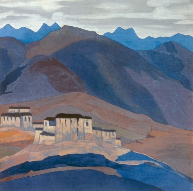 Tibetan Monastery: from the Sanctuaries and Citadels Suite from Nikolai Konstantinow. Roerich