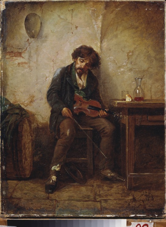 A musician from Nikolai Petrowitsch Petrow