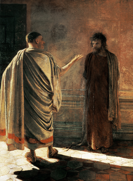 What is Truth? (Christ and Pilate) from Nikolai Nikolajewitsch Ge
