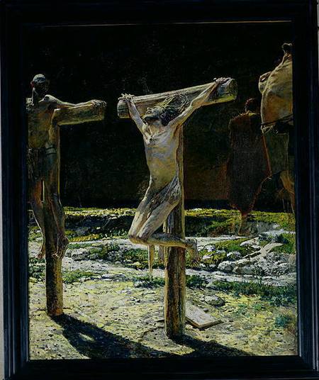 The Crucifixion, or Golgotha from Nikolai Nikolajewitsch Ge