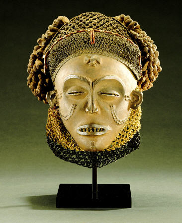A Chokwe Mask, Mwana Pwo from 