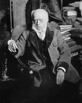 Adolph v.Menzel, portrait photo/Haeckel