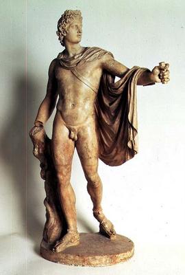 Apollo Belvedere by Camillo Rusconi (1658-1728) (marble) from 