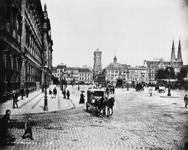 Berlin / Schloßplatz & Königstr. / 1900 from 