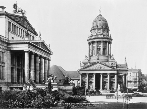 Berlin, Gendarmenmarkt /Foto um 1900 from 