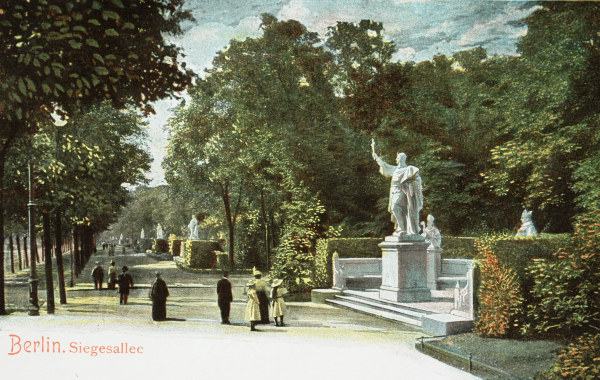 Berlin, Siegesallee / postcard c. 1905. from 