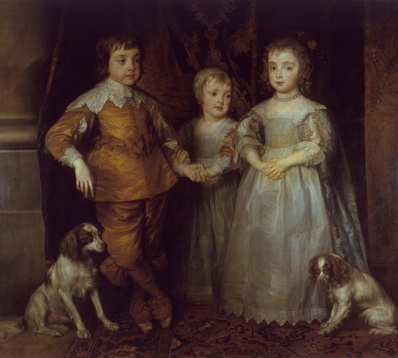 “Portrait of the three eldest children of Charles I of England” from 
