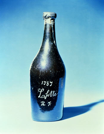 Bottle Of Thomas Jeffersons Chateau Lafitte (Sic) 1787 from 