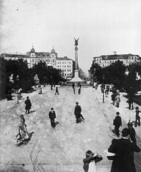 Berlin,Ansicht Belle-Alliance-Platz/Foto