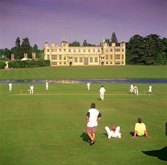 Cricket Match in the Grounds of Audley End, Near Saffron Walden from 