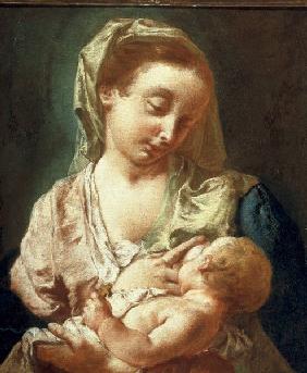 Cappella / Mary with Child / Paint.