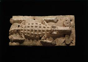 Crocodile / Benin / Bronze