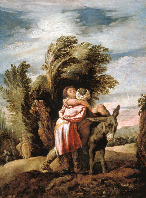 Domenico Feti / Good Samaritan / 1618 from 