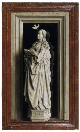 The Annunciation (Diptych, right panel)