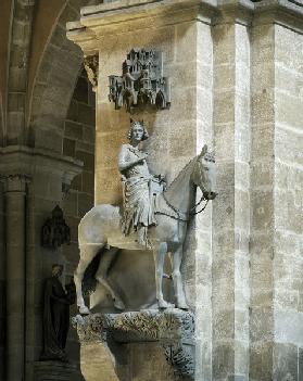 Der 'Bamberger Reiter' am Bamberger Dom