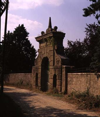 Entrance to the 'Parco dei Mostri' (Monster Park) (photo) from 