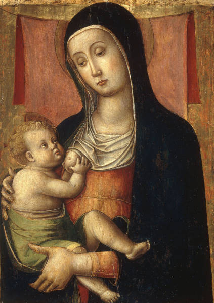 F.dei Franceschi / Mary Suckling Child from 