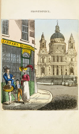 Frontispiece Illustration From ''Sam Syntax''s Description Of The Cries Of London'' from 